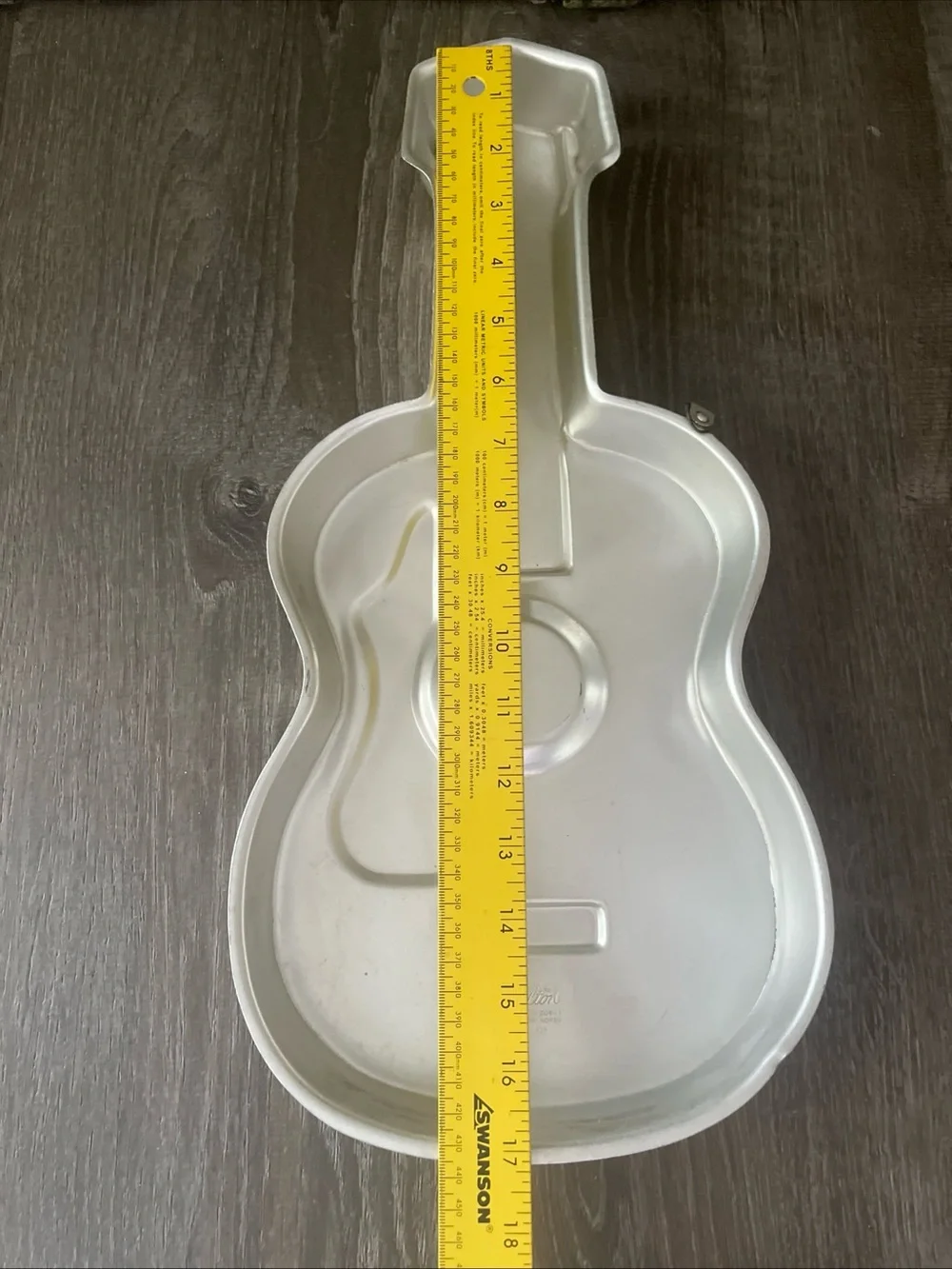 Wilton Silver Guitar Cake Pan